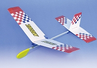 手投げグライダー(角翼)作品例