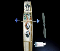 R/Cスカイチャレンジャー京商製ミニュームメカ使用例